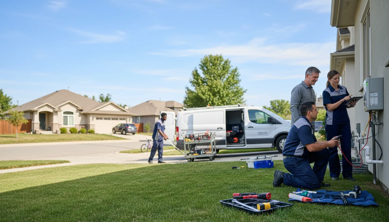 Tankless water heater service in Cerulean, KY